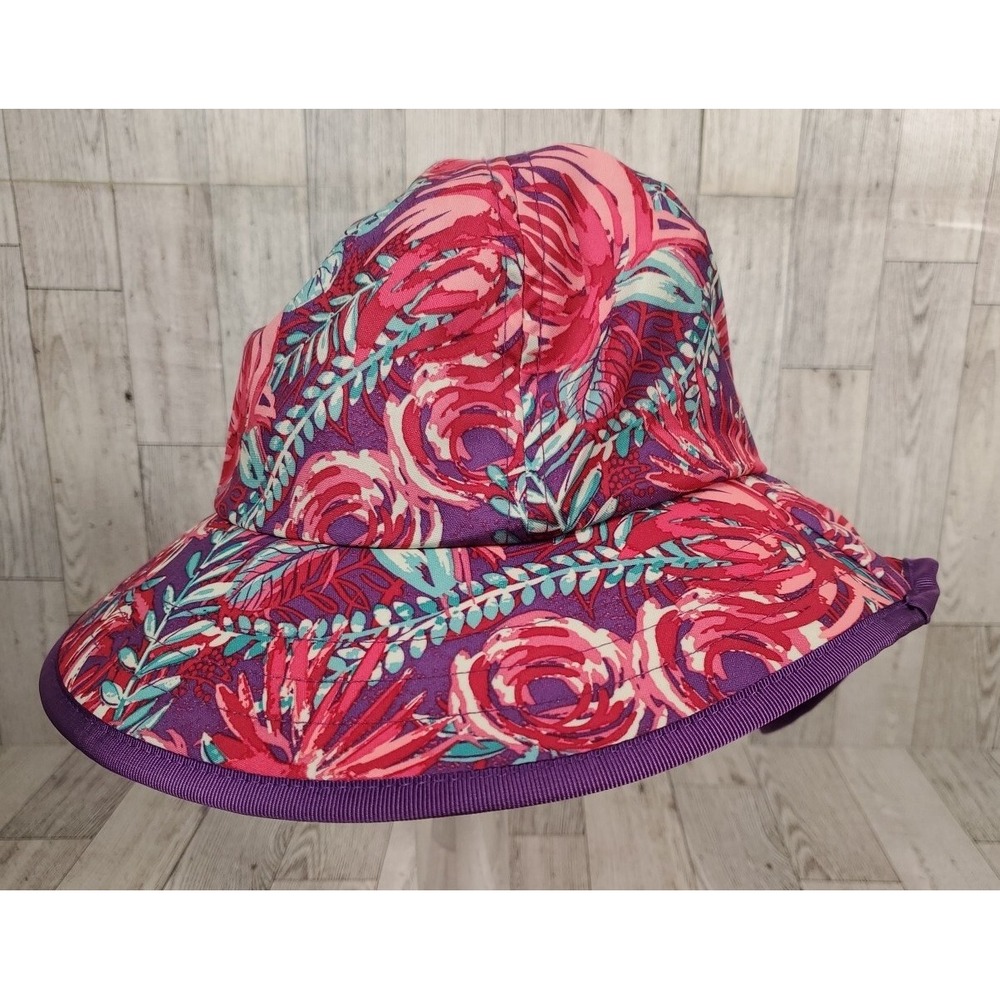 Sunday Afternoons Hat SMALL Girls Spring Bliss with Strap Pink UPF 50+ NEW